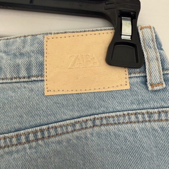 Zara Sky Blue Denim Pants - Picture 5 of 6